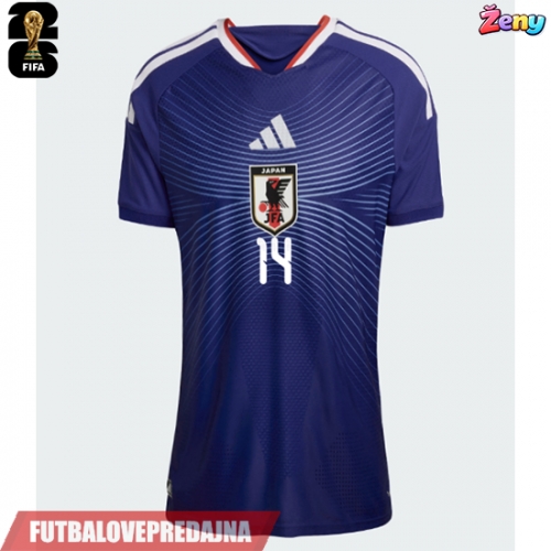 Lacne Ženy Futbalové dres Japonsko Junya Ito #14 MS 2026 Krátky Rukáv - Domáci